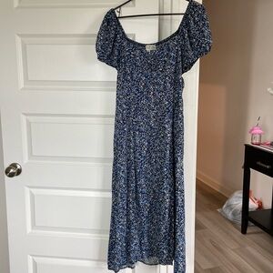 Idyllwind Blue Printed Dress L